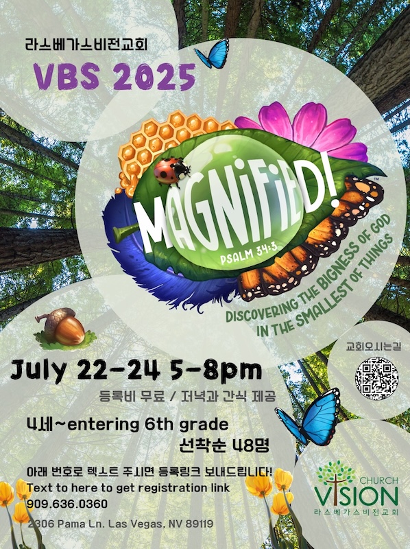 VBS 2025 안내